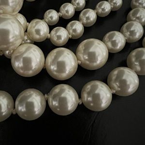 Multistrand pearl necklace. J.Crew. Length 21" Excellent condition.